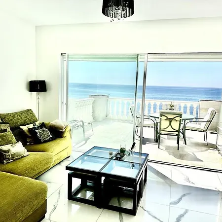 Beachfront With Pleasant Views Of The Sea And The Historic Lighthouse. Apartment La Cala De Mijas